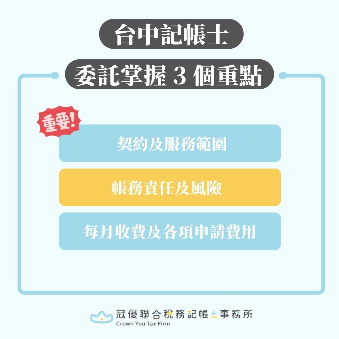 委託台中記帳士的注意事項