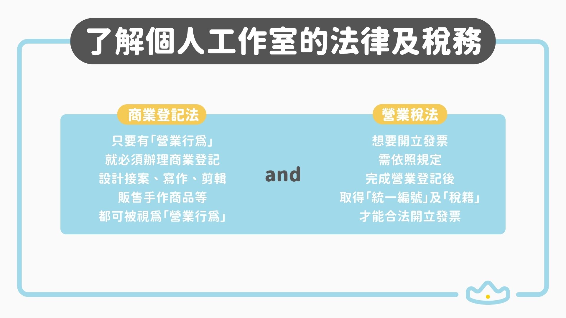 個人工作室需要營業登記嗎